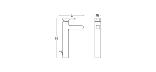 Kohler - Singulier  Single-control Tall Lavatory Faucet In Polished Chrome
