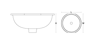 Kohler - Marrakesh  Design On Camber Undercounter Lavatory