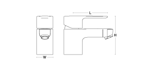 Kohler - July™  Single Control Lavatory Faucet In Brushed Nickel