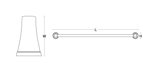 Kohler - Complementary®  610mm Towel Bar