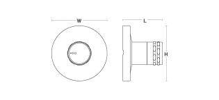 Kohler - MasterShower  2-3 way transfer trim