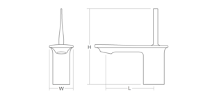 Kohler 14760 4 Stance Single Hole Bathroom Sink Faucet With